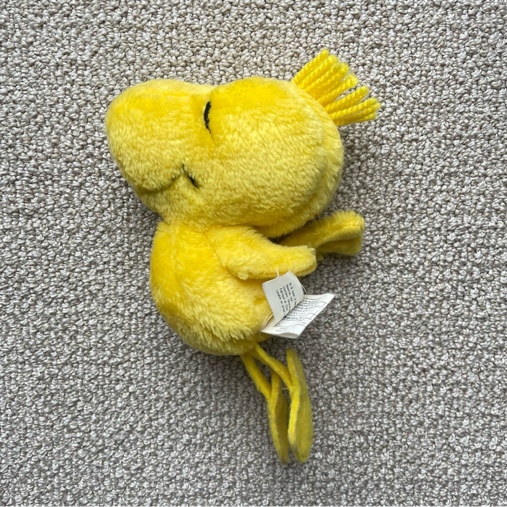 Vintage McDonalds Happy Meal Toy Woodstock Plush Peanuts 1972 Stuffed Animal